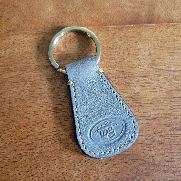 Dooney & Bourke Keychain Key FOB Accessory Leather - Picture 1 of 3